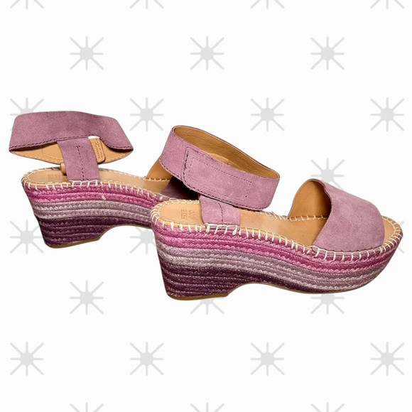 Frye Amber Espadrille Wedge Sandal Size 8 - Picture 4 of 7